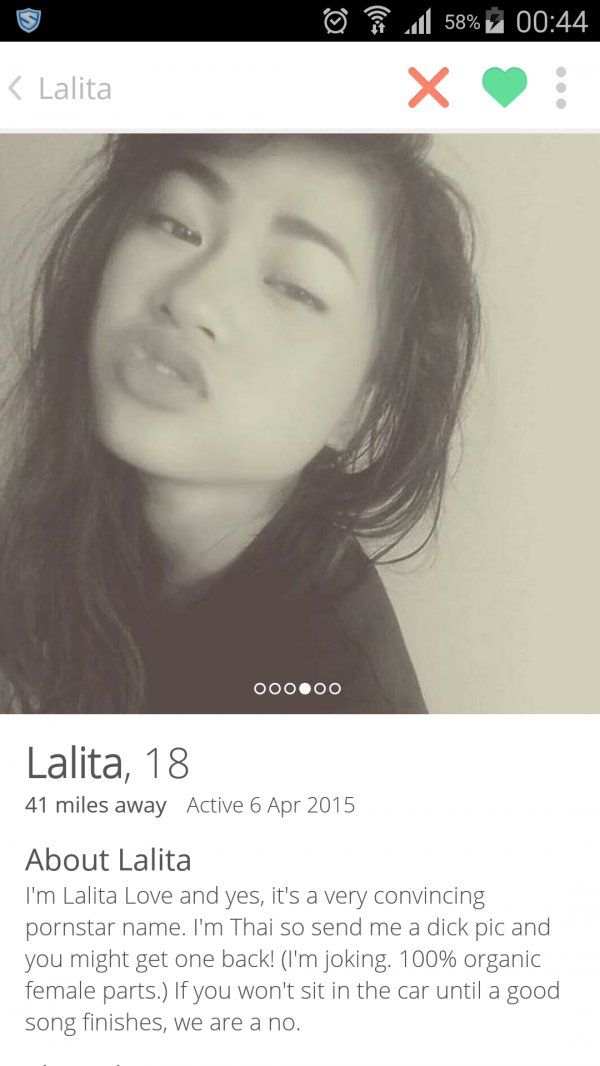 Best tinder bios for hookups