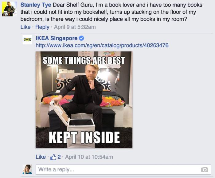 Ikea Has The Best Responses To Customer Questions On Facebook (13 pics)