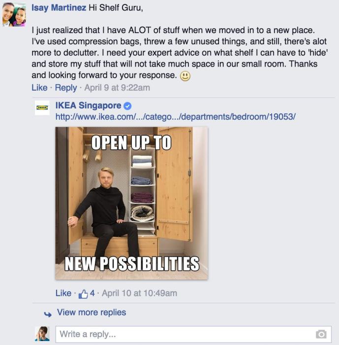 Ikea Has The Best Responses To Customer Questions On Facebook (13 pics)