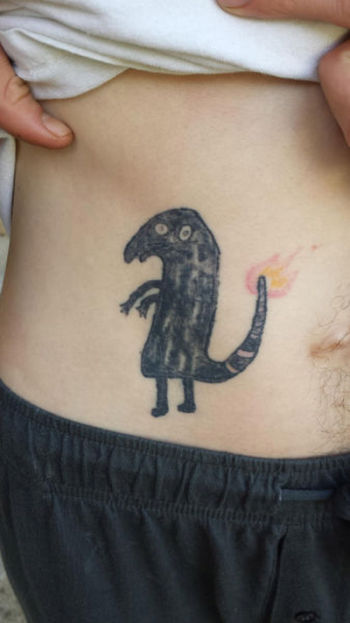 People Are Going Crazy Over This Person's Awful Pokemon Tattoo (15 pics)