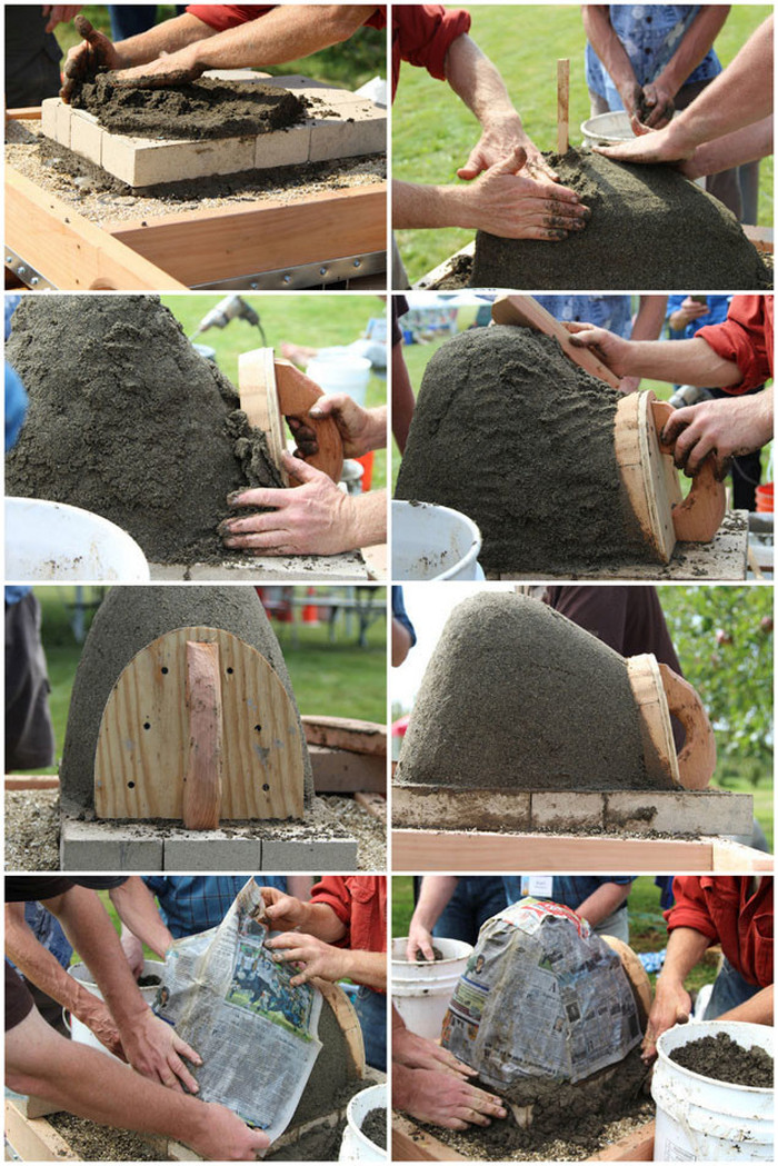 These People Made The Perfect Pizza Oven Using Mud (8 pics)