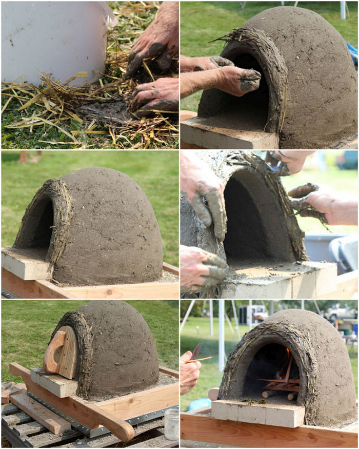 These People Made The Perfect Pizza Oven Using Mud (8 pics)