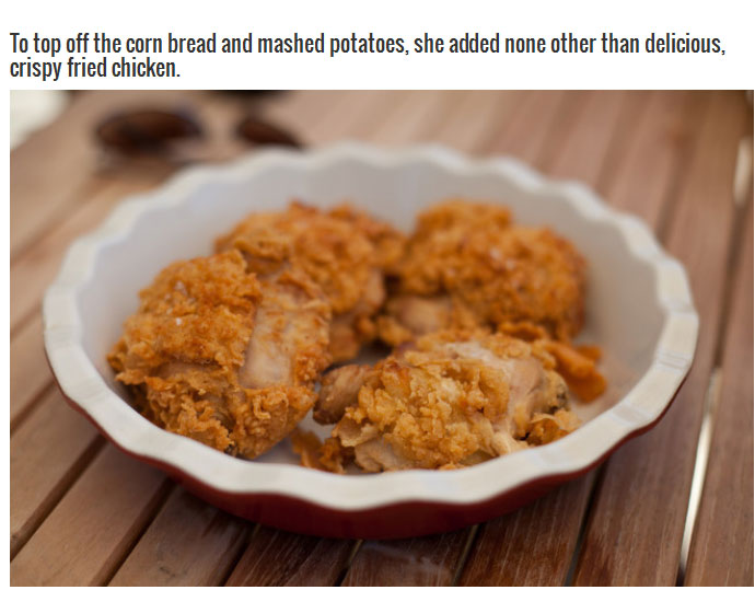 Fried Chicken Plus Mashed Potatoes Equals The Best Cake Ever (9 pics)