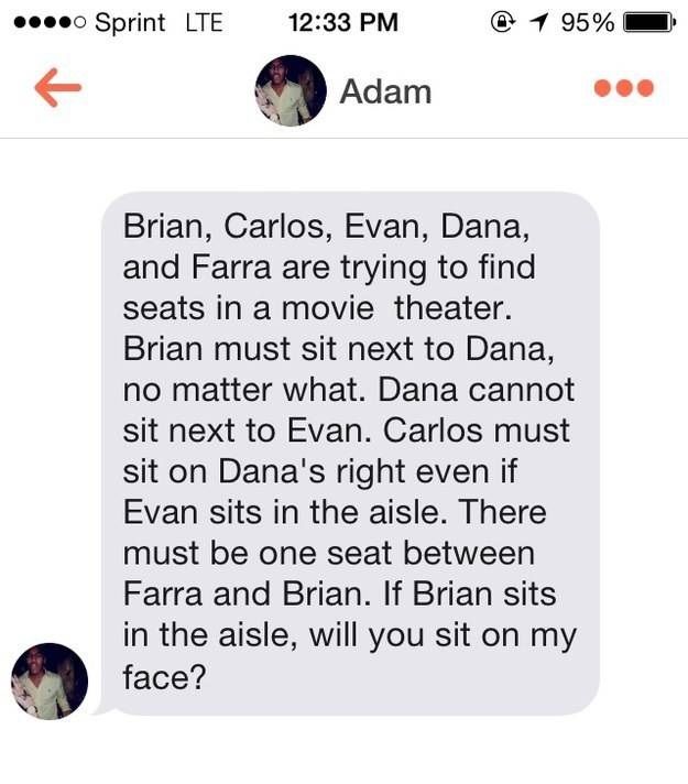 People Who Just Got Straight To The Point On Tinder (14 pics)