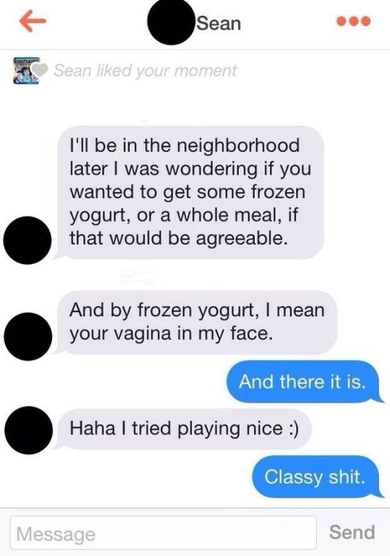 People Who Just Got Straight To The Point On Tinder (14 pics)