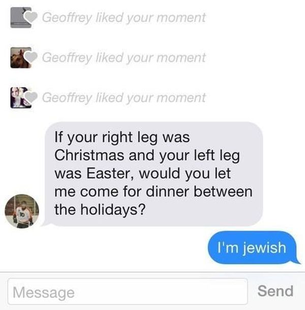 People Who Just Got Straight To The Point On Tinder (14 pics)