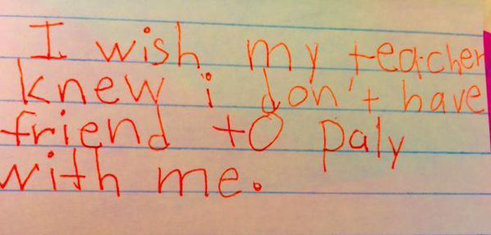 Third Graders Write Honest Messages To Their Teachers (16 pics)