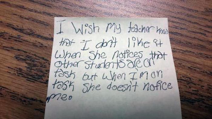 Third Graders Write Honest Messages To Their Teachers (16 pics)