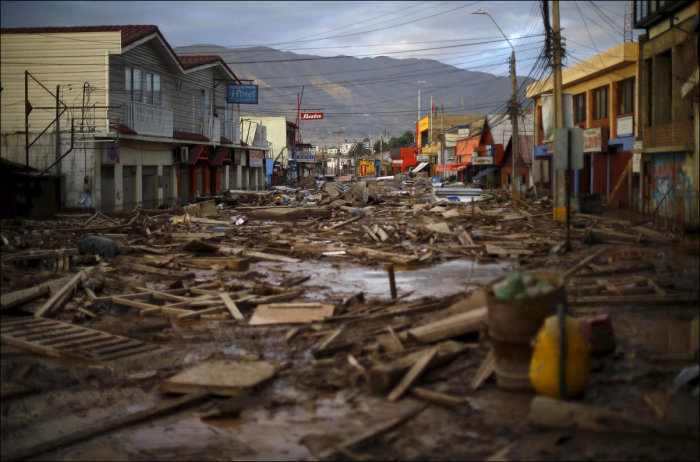 Chaos In Chile After Heavy Rains Flood The Country (19 pics)