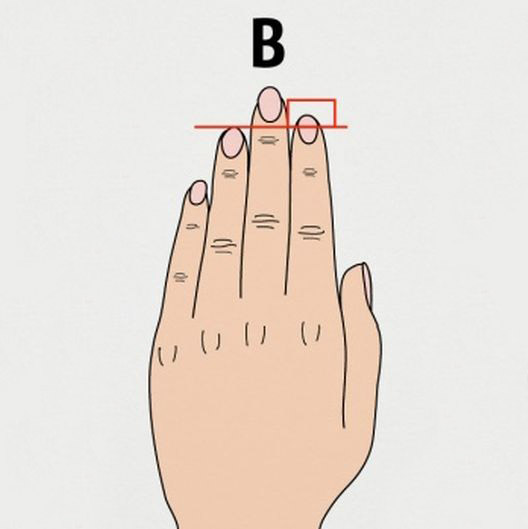 This Is What Your Finger Length Can Reveal About Your Personality (3 pics)