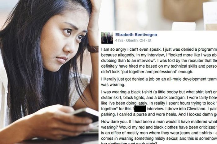 Woman Gets Rejected By Job Recruiter Because Of Her Outfit