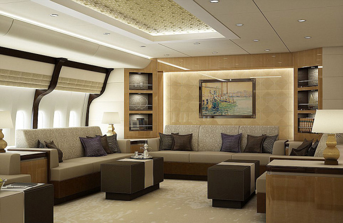 This Jumbo Jet Is A $400 Million Dollar Mansion With Wings (13 pics)