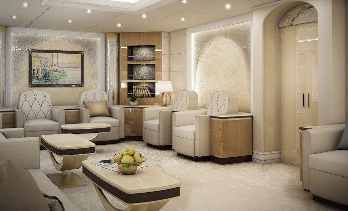 This Jumbo Jet Is A $400 Million Dollar Mansion With Wings (13 pics)