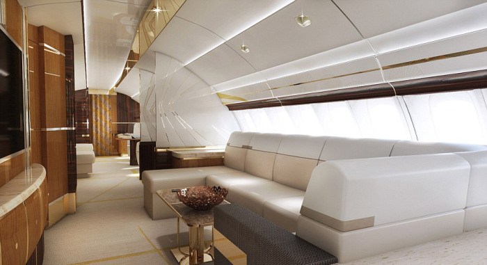 This Jumbo Jet Is A $400 Million Dollar Mansion With Wings (13 pics)