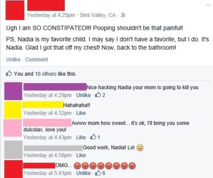 This Is Why You Should Always Log Out of Your Facebook Account (29 pics)