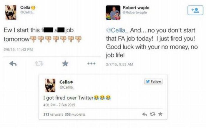 People Who Lost Their Jobs Because Of Social Media Posts (29 pics)