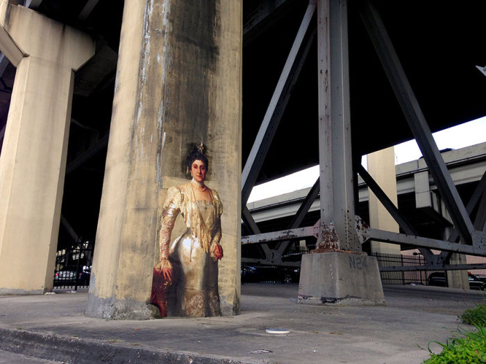 When Classic Paintings Get Transformed Into Street Art (14 pics)