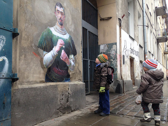 When Classic Paintings Get Transformed Into Street Art (14 pics)