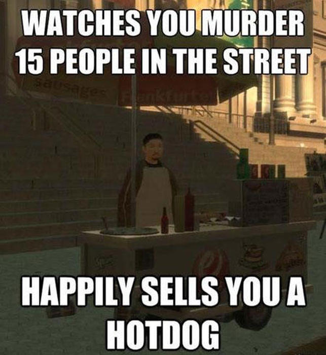 Perfect Examples Of Ridiculous Video Game Logic (36 pics)