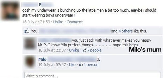 Those Moments When Your Family Embarrasses You On Facebook (23 pics)