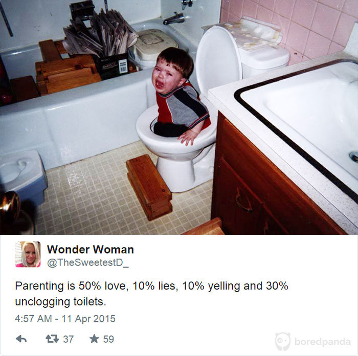The Truth About Parenting Summed Up In A Series Of Tweets (19 pics)