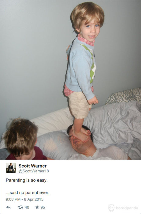 The Truth About Parenting Summed Up In A Series Of Tweets (19 pics)