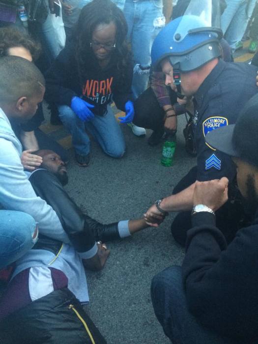 Baltimore Protest Pictures The Media Isn't Showing You (13 pics)