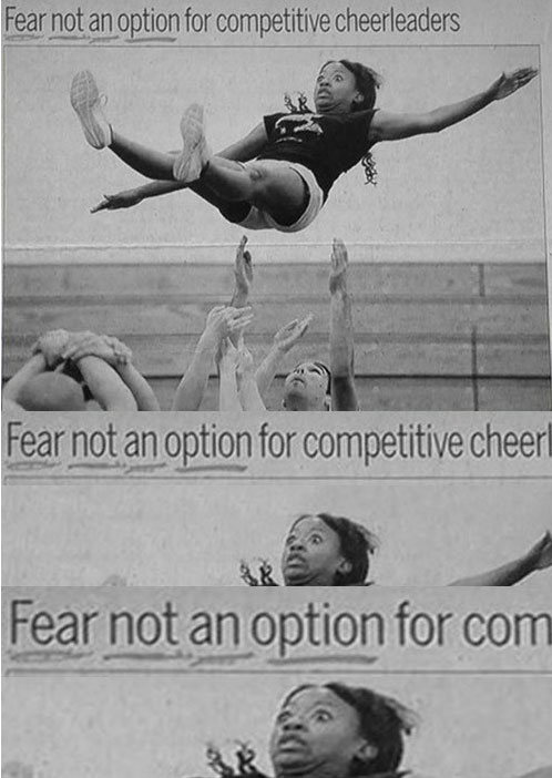 When Cheerleaders Make Awkward Faces (16 pics)
