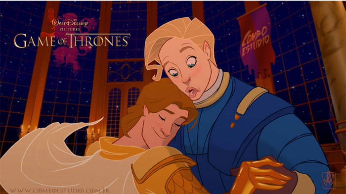 If Game Of Thrones Characters Appeared In Disney Movies (10 pics)