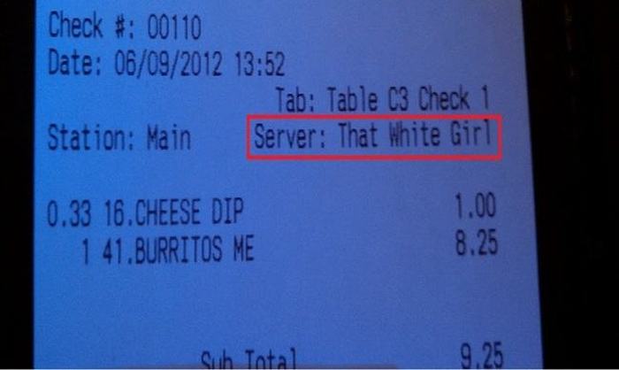 Funny Messages Printed On Receipts (20 pics)