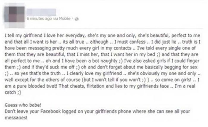 When Cheaters Get Exposed On Facebook (22 pics)