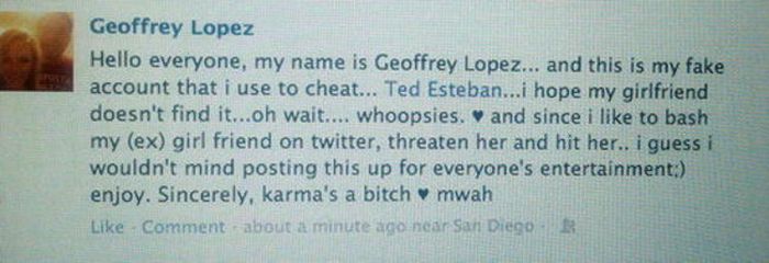 When Cheaters Get Exposed On Facebook (22 pics)