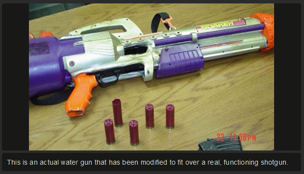 Can You Tell The Difference Between A Real And A Fake Gun? (10 pics)