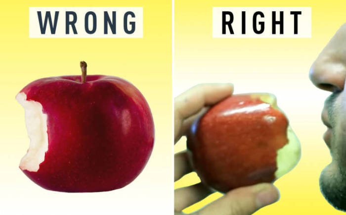You've Been Doing These Simple Things Wrong Your Whole Life (12 pics)