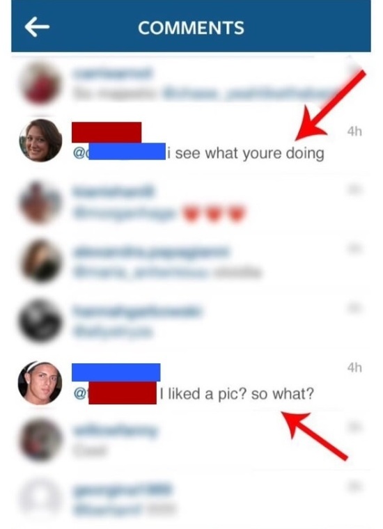 Girlfriend Freaks Out When Boyfriend Likes A Photo On Instagram (8 pics)