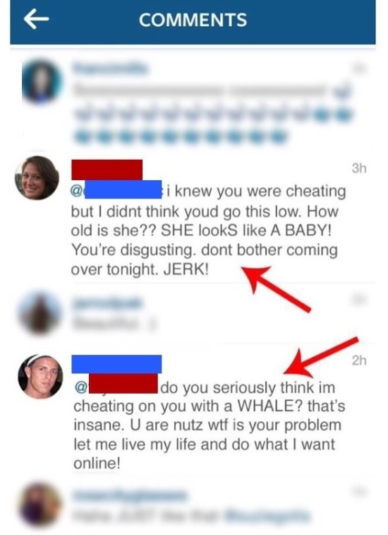Girlfriend Freaks Out When Boyfriend Likes A Photo On Instagram (8 pics)