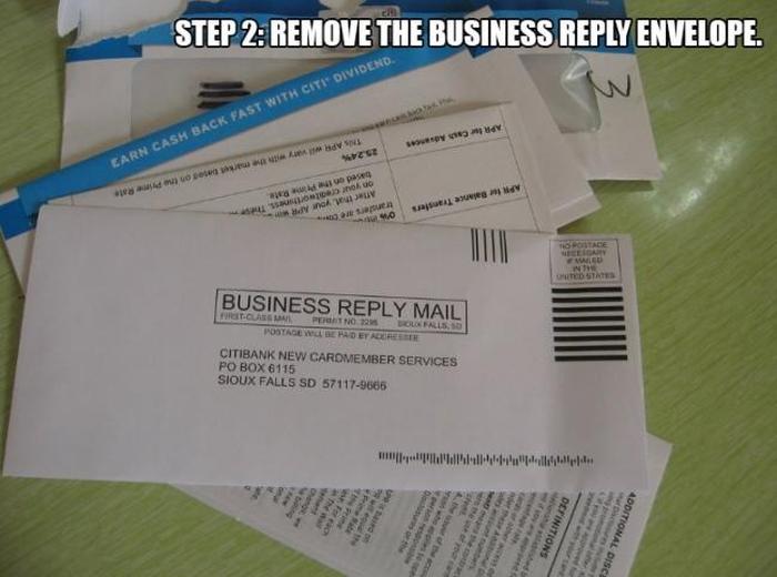 The Best Way To Deal With Junk Mail (5 pics)