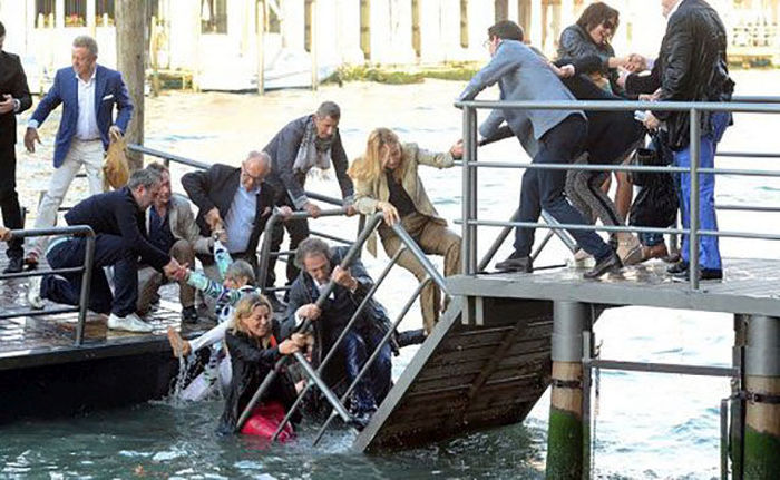 Things Got Wet At This Prada Party (12 pics)