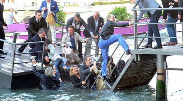 Things Got Wet At This Prada Party (12 pics)