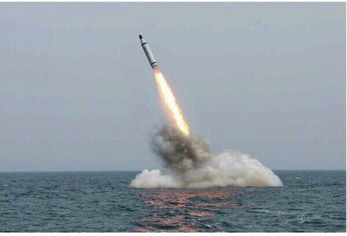 North Korea Testing Submarine Based Ballistic Missiles (5 pics)