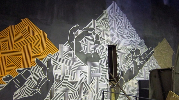 Artist Uses Duct Tape Instead Of Paint To Create Street Art (21 pics)
