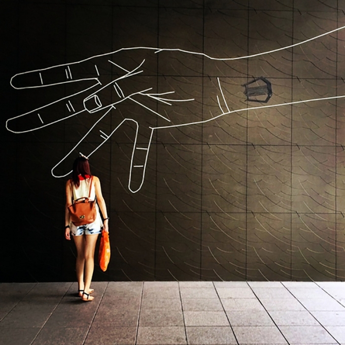 Artist Uses Duct Tape Instead Of Paint To Create Street Art (21 pics)