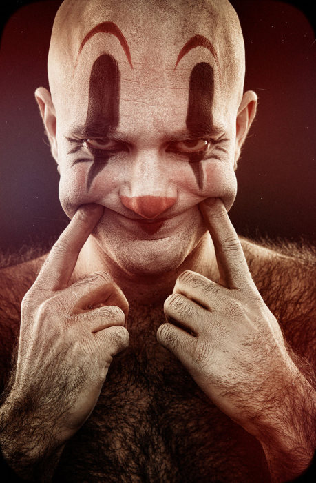 These Clown Portraits By Eolo Perfido Are Beyond Terrifying (21 pics)