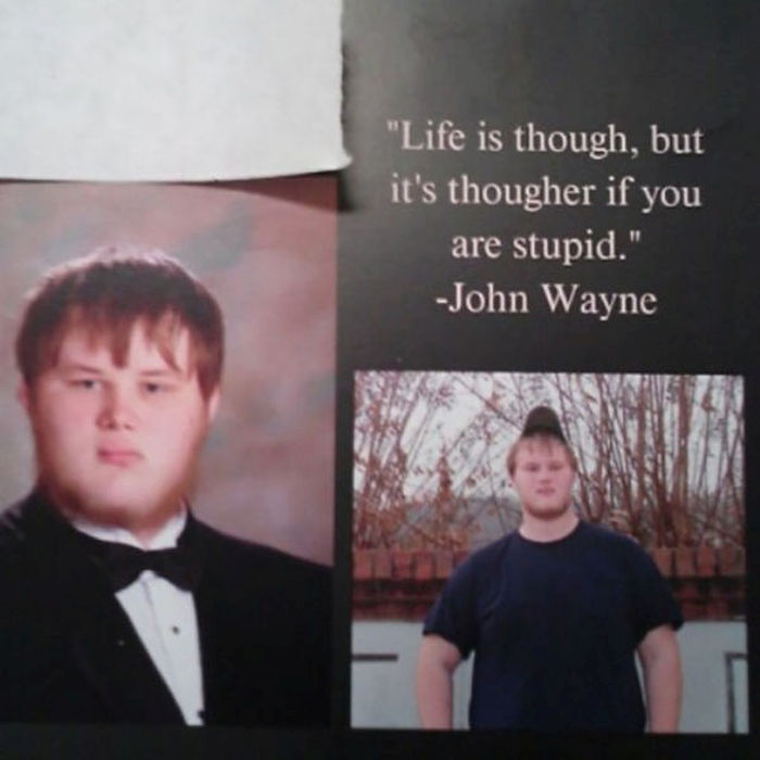 The Best Yearbook Quotes And Photos Of All Time (35 pics)