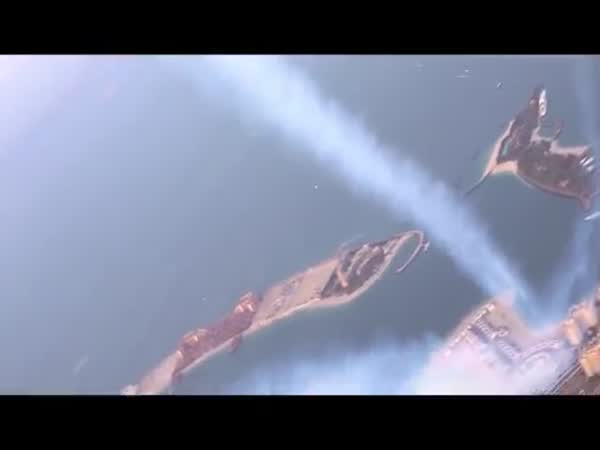 Jetman In The Sky Of Dubai