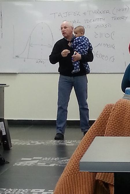 Professor Saves The Day For One Of His Students (3 pics)