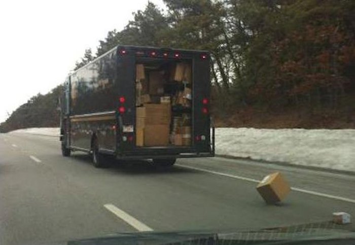It Doesn't Matter If You Use UPS Or FedEx Your Package Is Doomed (15 pics)