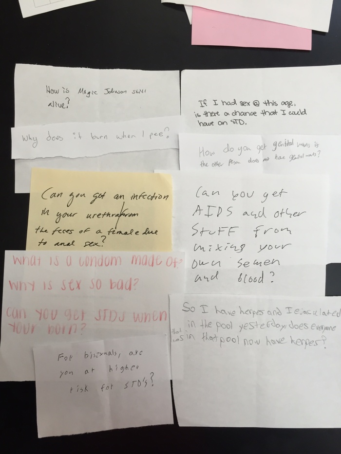 Anonymous Sex Questions Asked By Ninth Graders (16 pics)