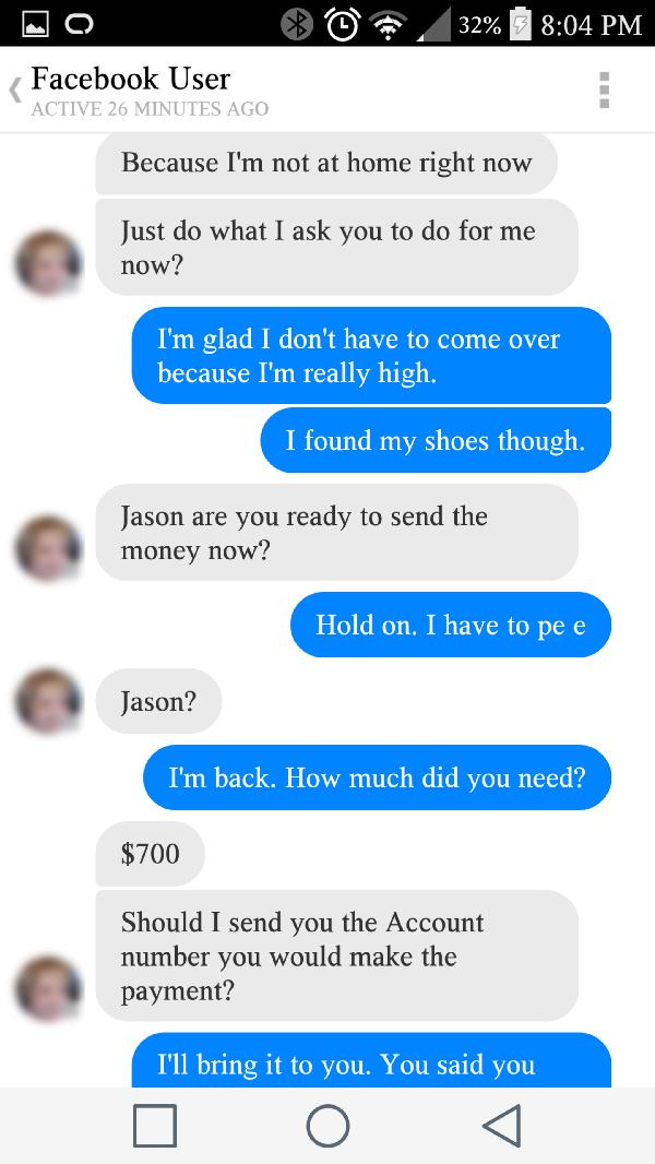 Guy Has A Little Bit Of Fun With A Nigerian Scammer (21 pics)