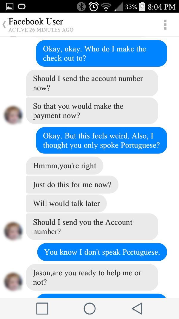 Guy Has A Little Bit Of Fun With A Nigerian Scammer (21 pics)
